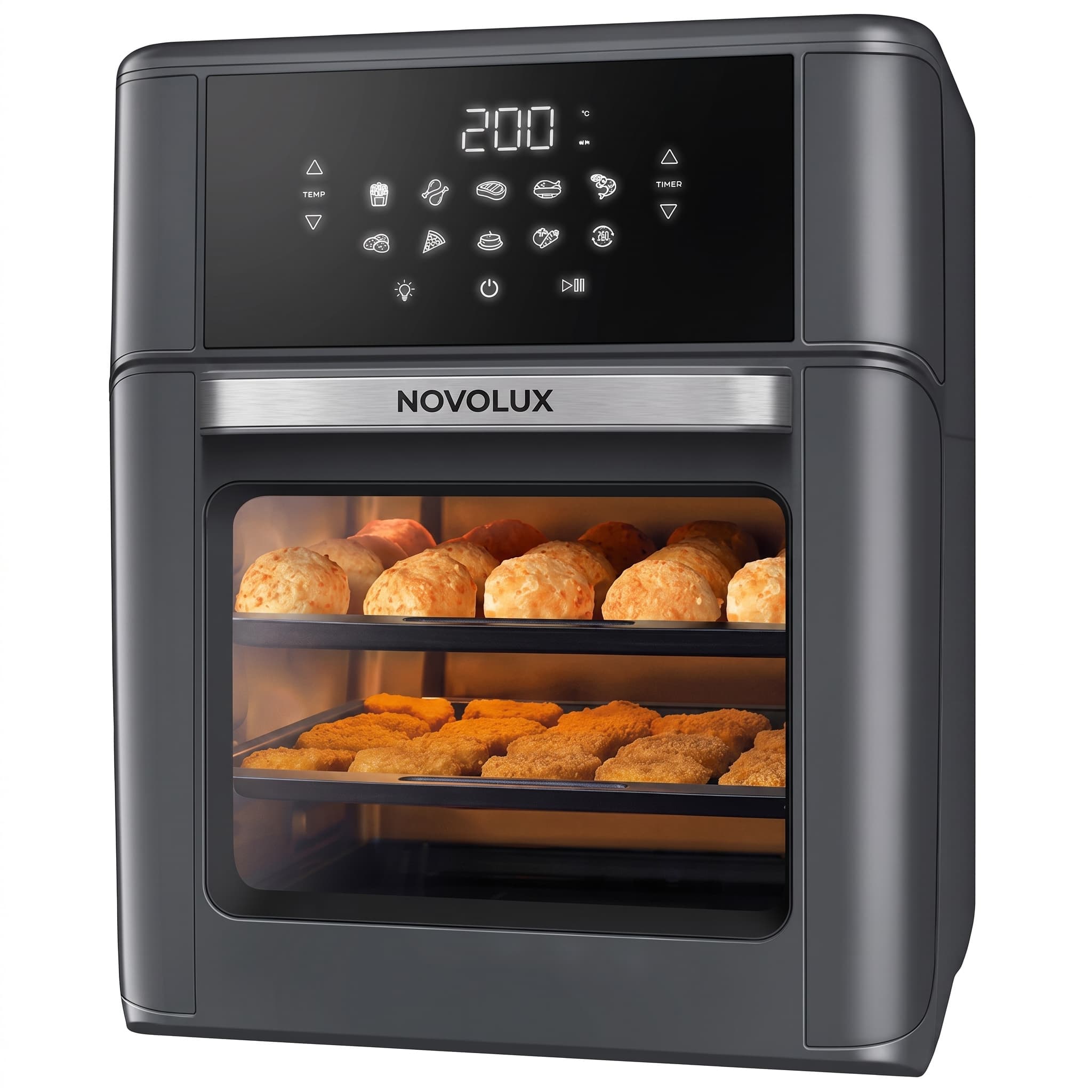 Air Fryer Forno NOVOLUX AirChef Oven 12L
