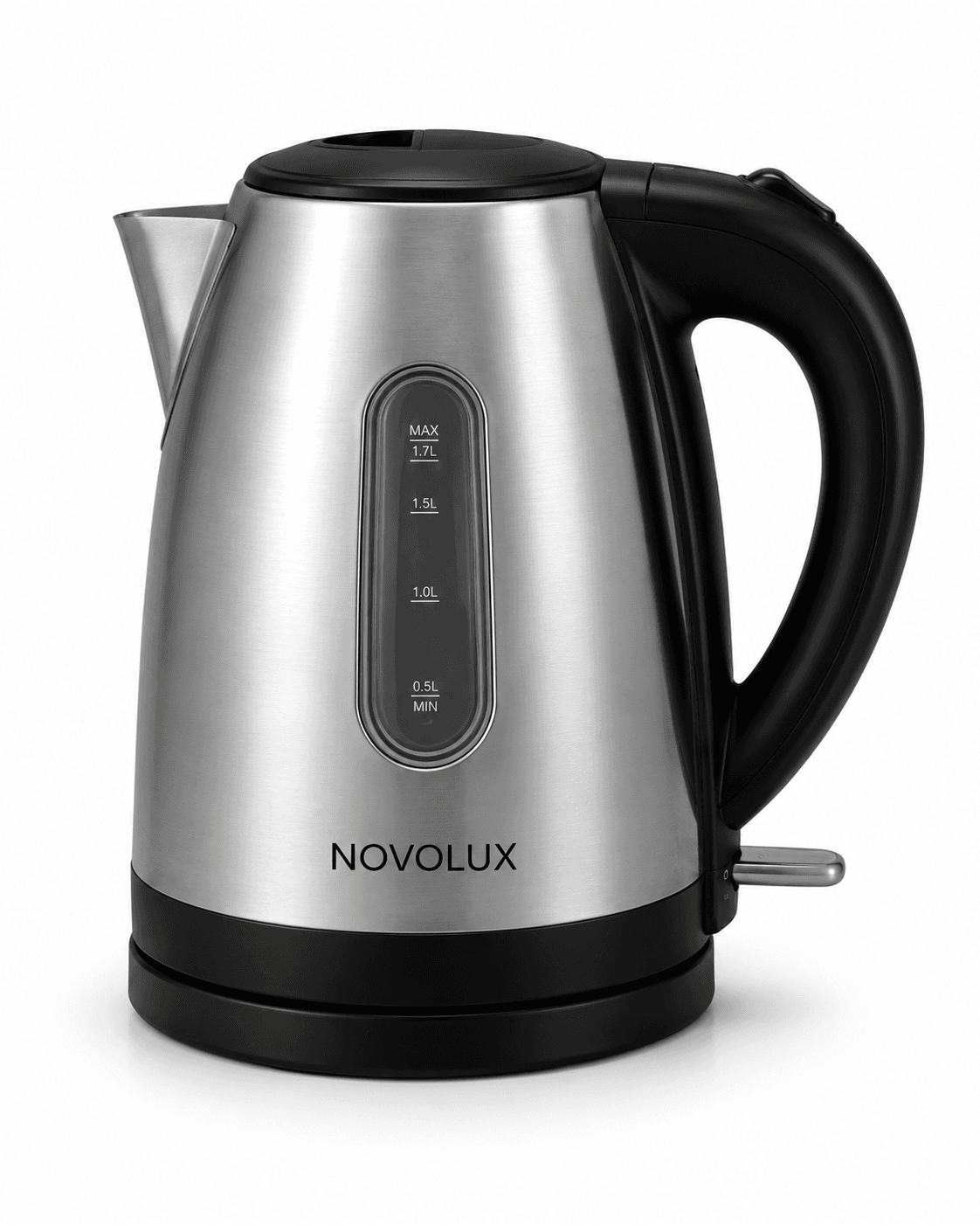 Chaleira Elétrica NOVOLUX Inox 1,7L