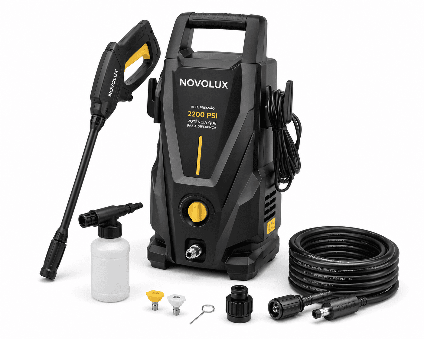 Lavadora de Alta Pressão NOVOLUX 2200 PSI
